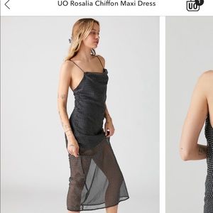 UP Rosalia Chiffon Maxi Dress